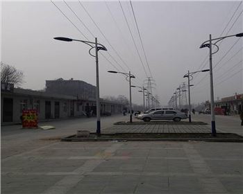 街道市電路燈-陜西省西安市戶縣飲食街亮化工程