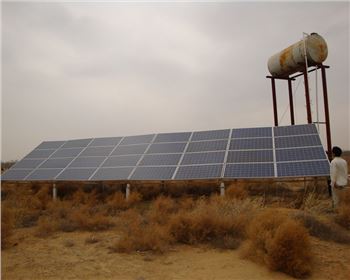 光伏發電-陜西省榆林靖邊太陽能供電系統